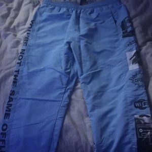 Brand new joggers. Baby blue color. Never worn